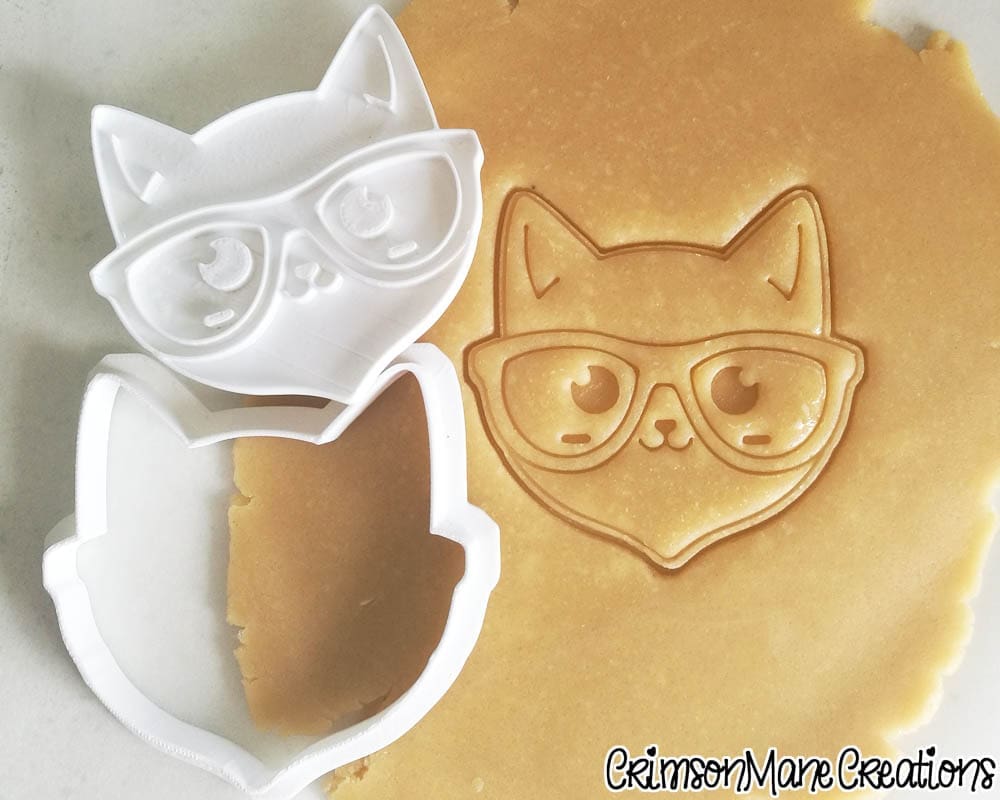 Cat Geek Cookie Cutter - Image 2