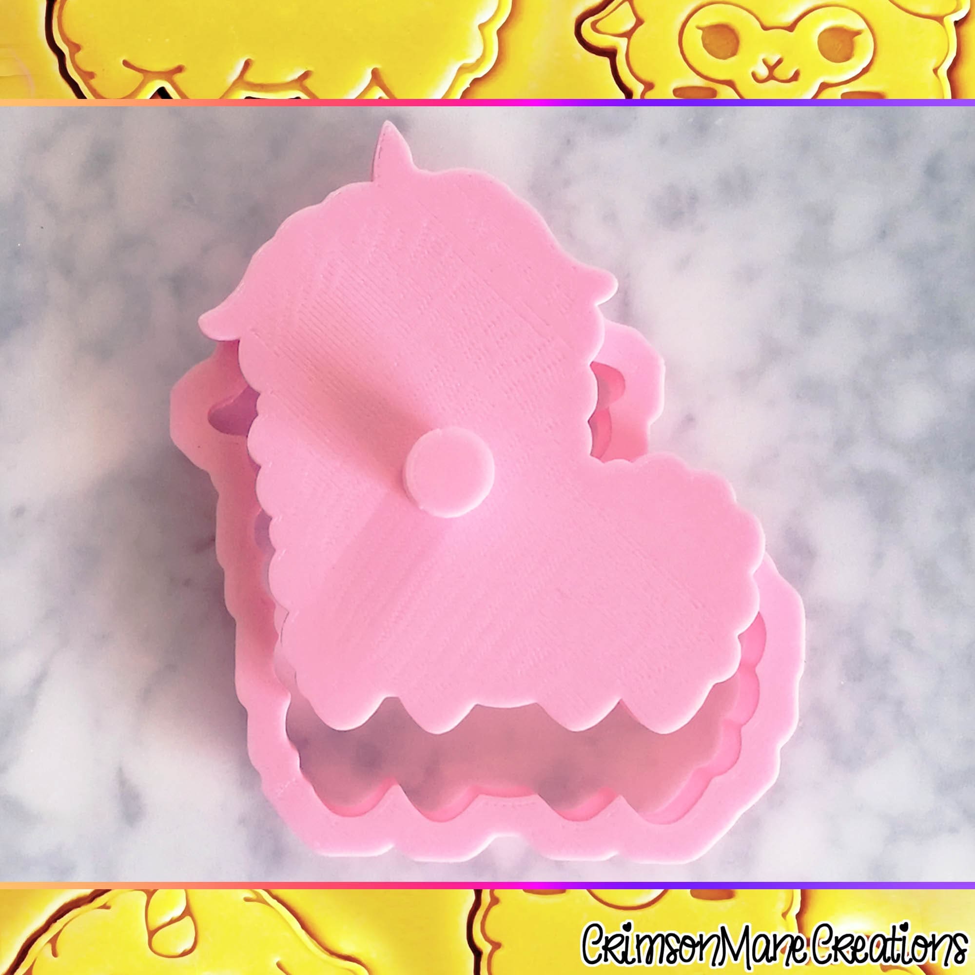LLama Unicorn Cookie Cutter - Image 5