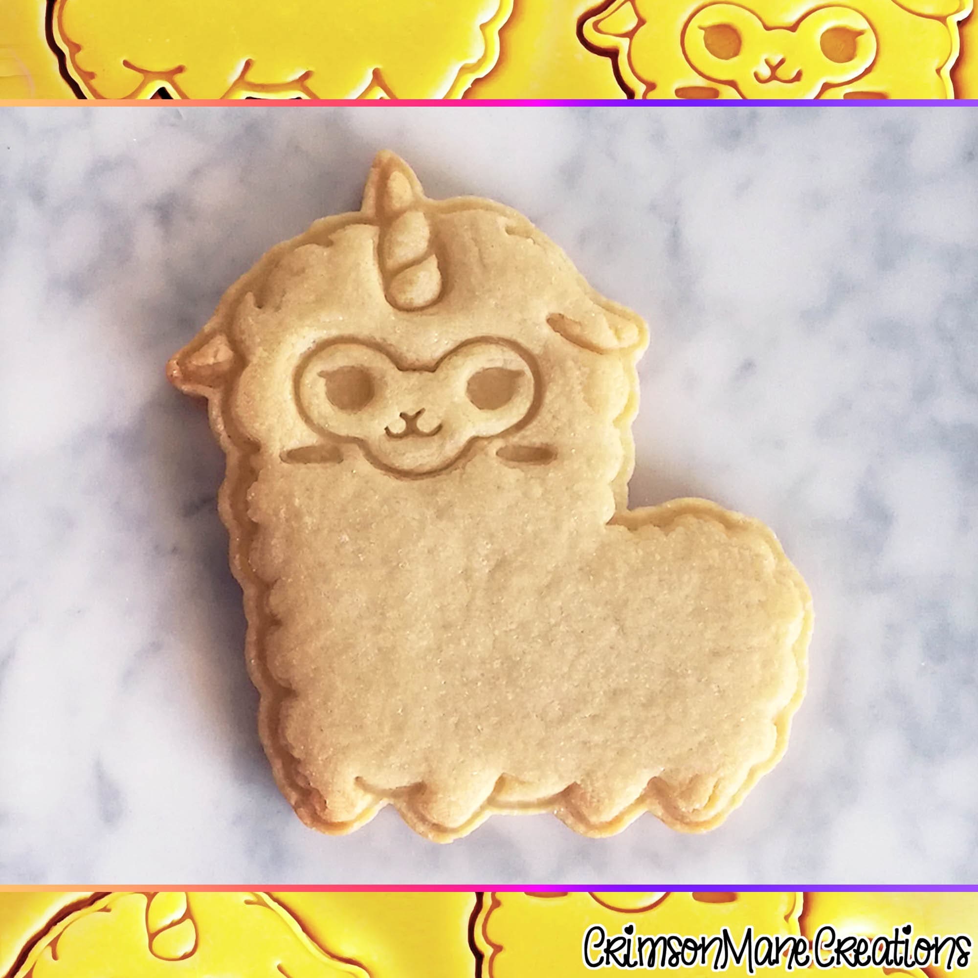 LLama Unicorn Cookie Cutter - Image 6